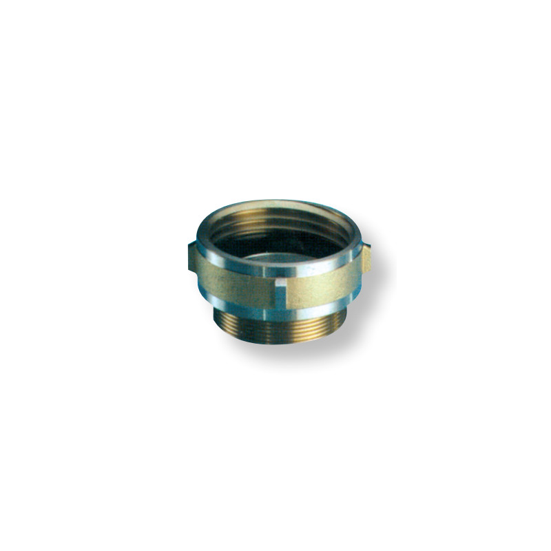 Fixed Adaptors Female UNI-MALE Gas EN1982 brass made