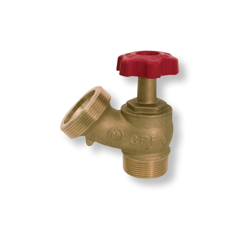 Robinet pour coffret hydrant avec le filetage de la sortie mâle