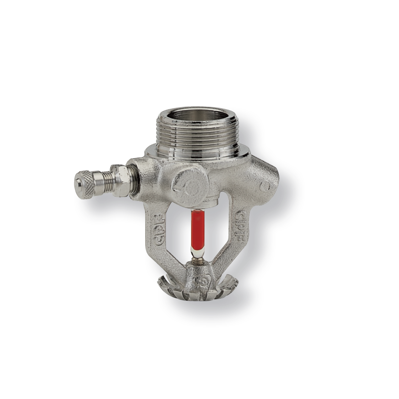 Sprinkler with pressurized charging valve