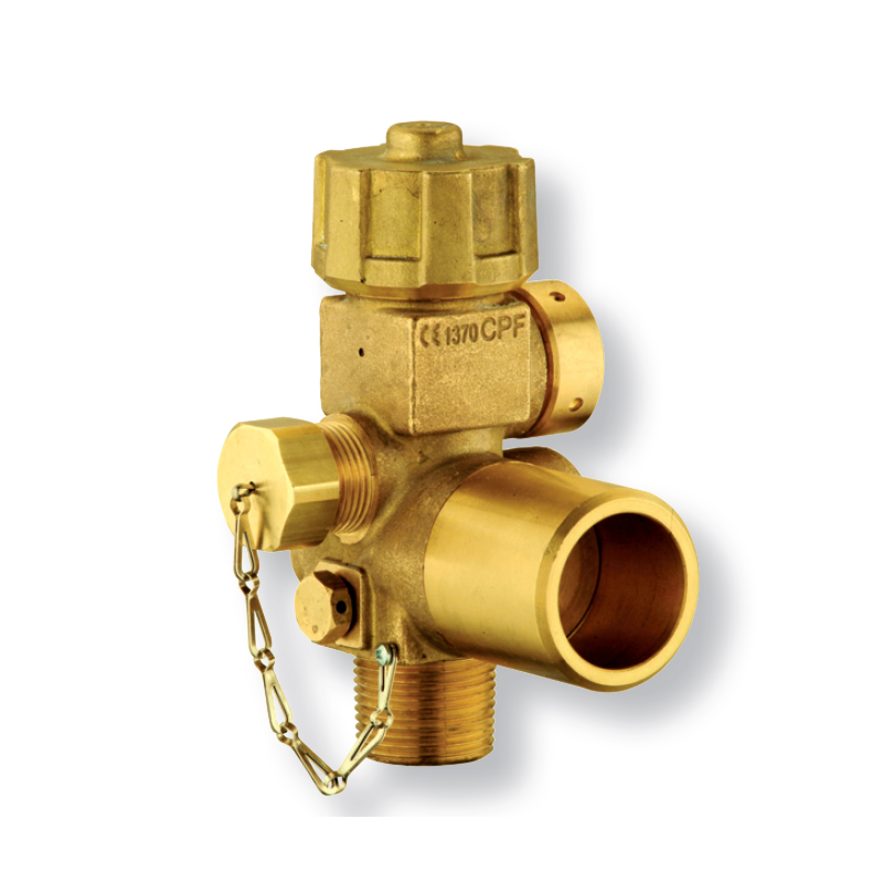 Valve for INERT GAS fixed extinguisher