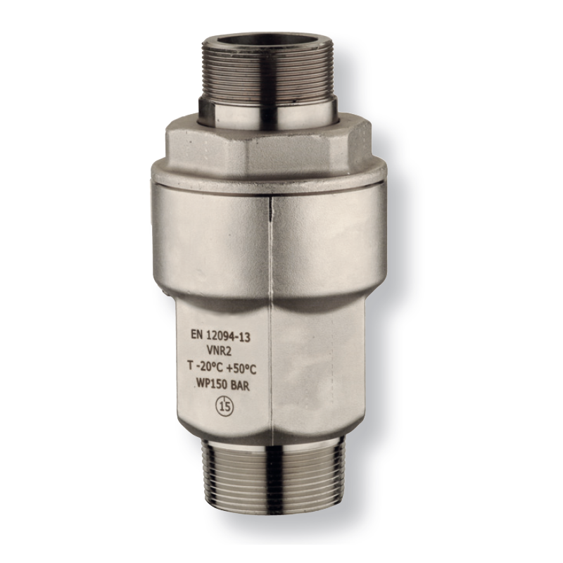 No-Return valve for HFC