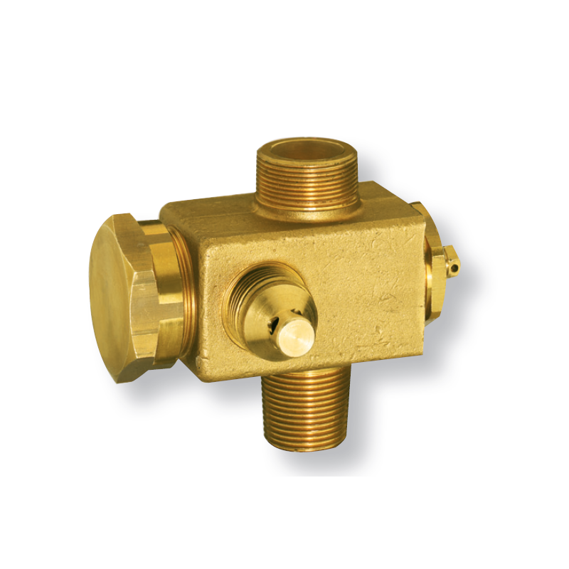 Quick opening valve for batteries CO2 cylinders